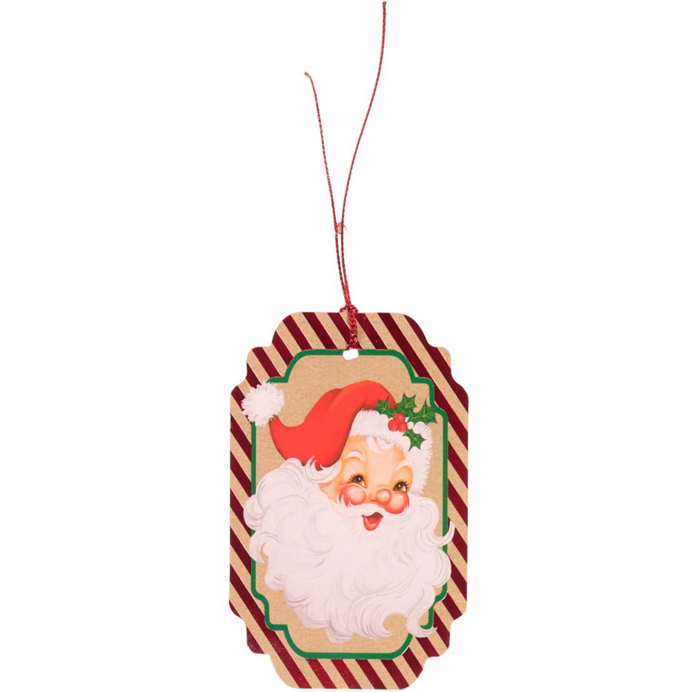 Pack of 12 Traditional Kraft Gift Tags Image 3