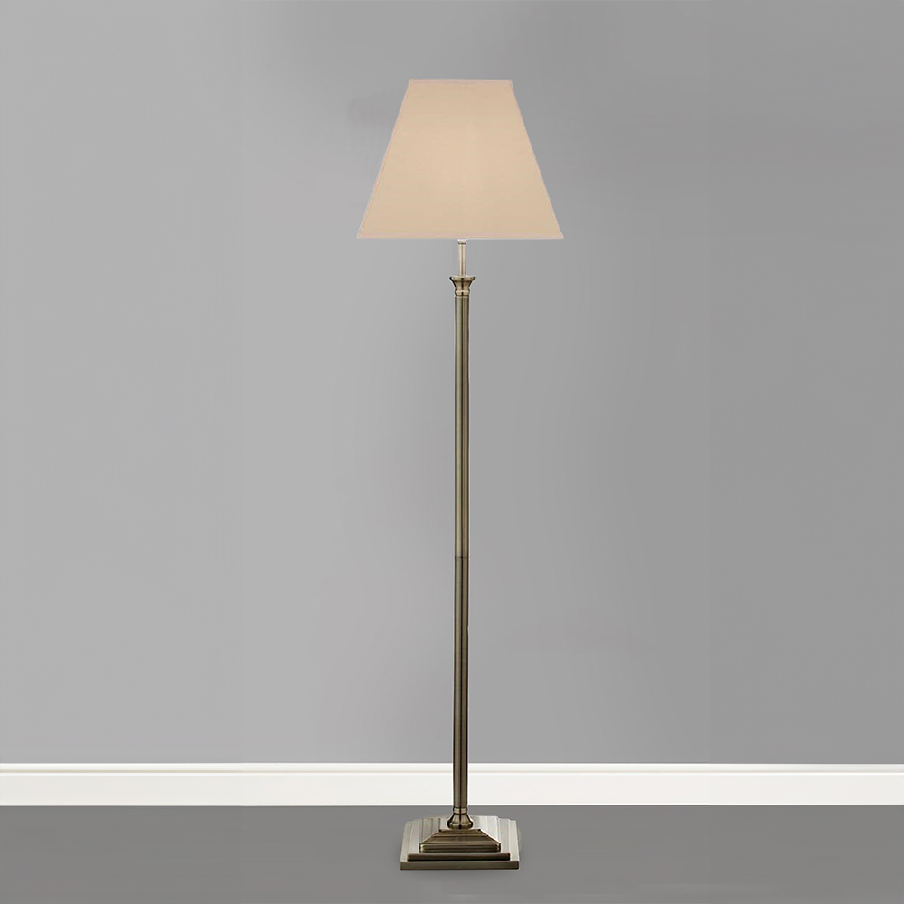 Nelson Floor Lamp Antique Brass Image 2