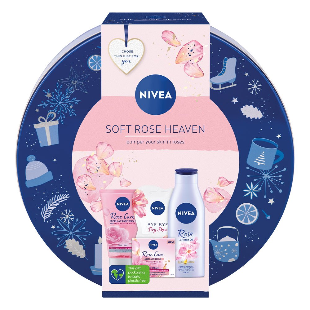 NIVEA Soft Rose Heaven Gift Set Image 1