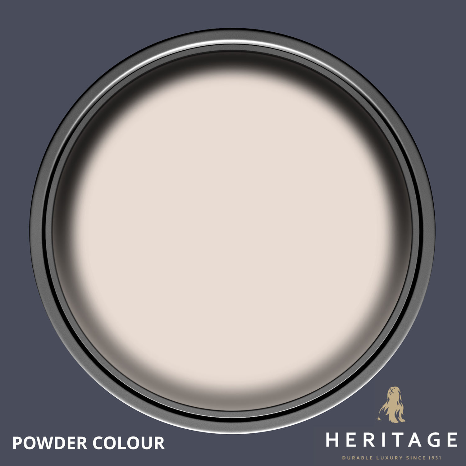 Dulux Heritage Walls and Ceilings Powder Colour Velvet Matt Emulsion Paint 2.5L Image 4