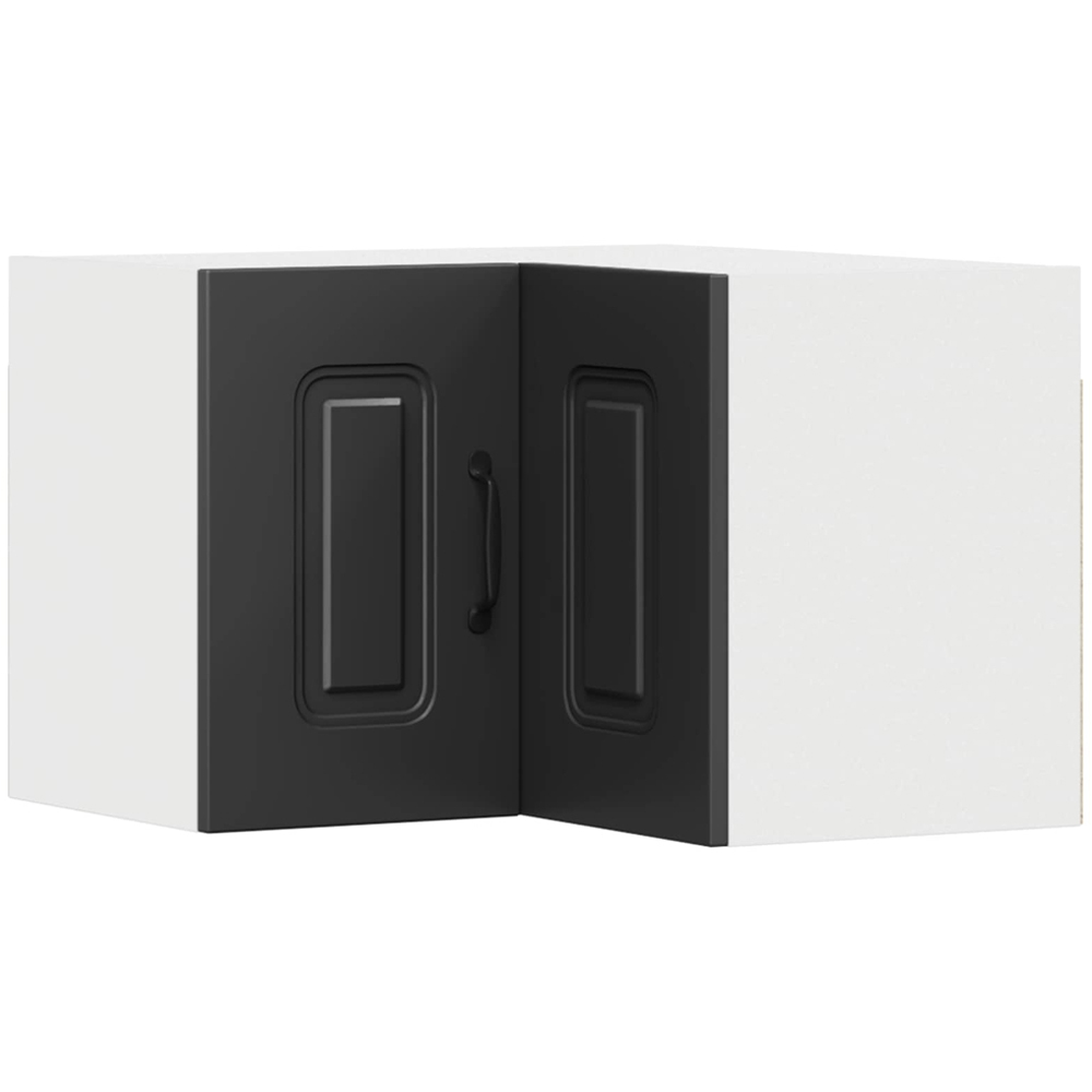 vidaXL Kalmar 2 Door Black Wall Kitchen Cabinet Image 2