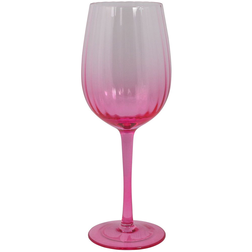Aura Ombre Magenta Wine Glass Image