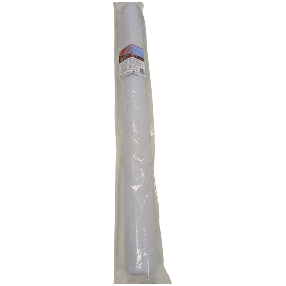 Samuel Alexander White Christmas Faux Snow Effect Blanket Roll 3m Image 1