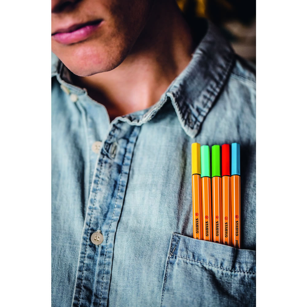 Single STABILO Point 88 Fineliners 10 Pack in Assorted styles Image 4
