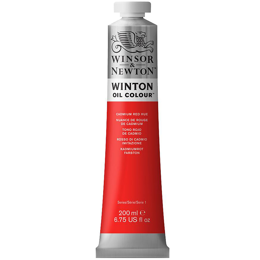 Winsor and Newton 200ml Winton Oil Colours - Cadmium Red Hue Image