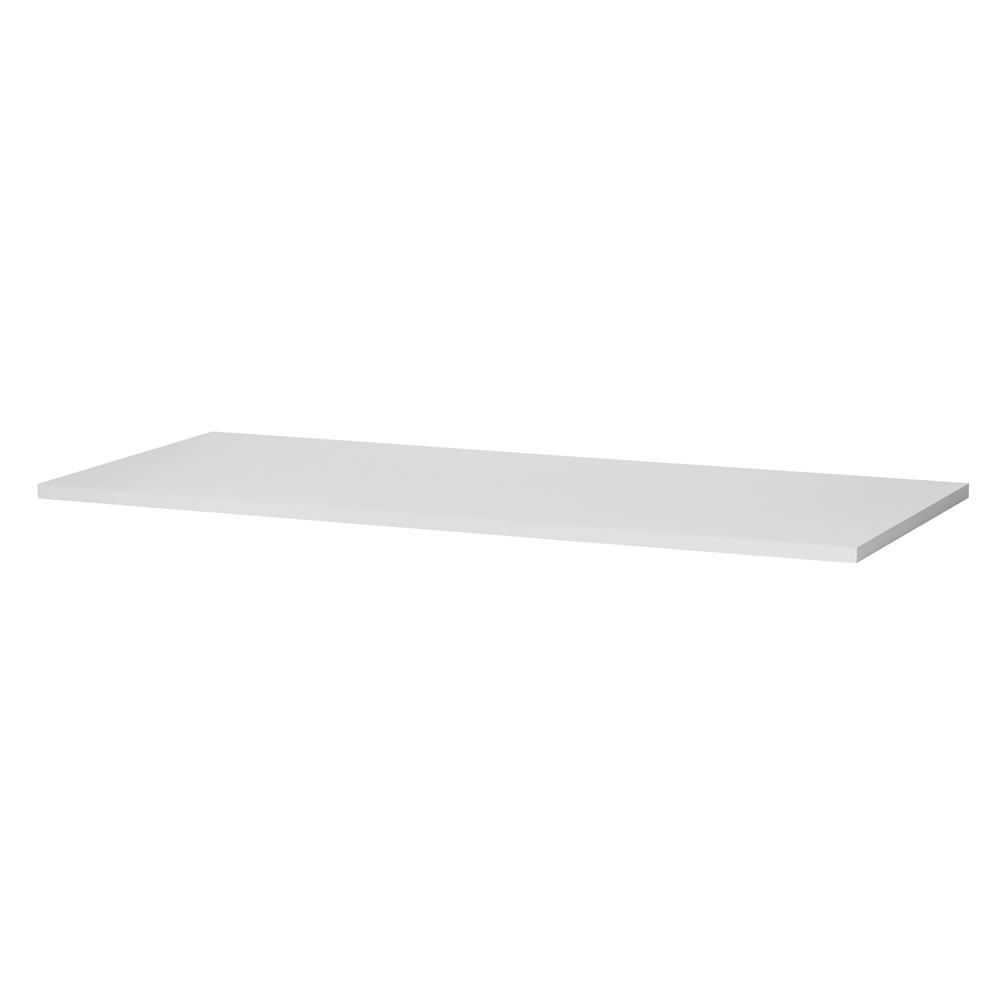Wilko Shelf Kit White 25 x 100cm Wilko