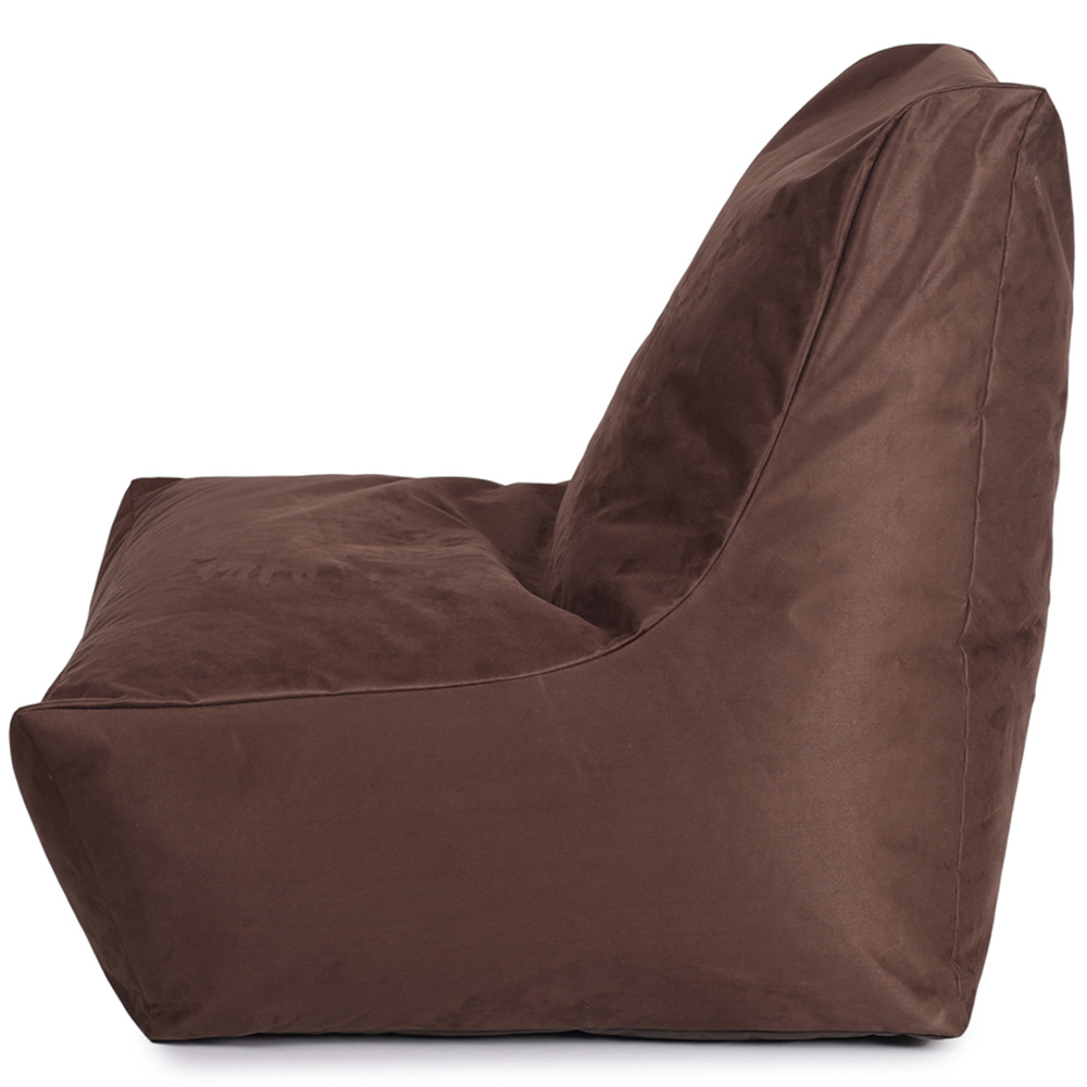 Kaikoo Chocolate Boucle Slammer Chair Image 4
