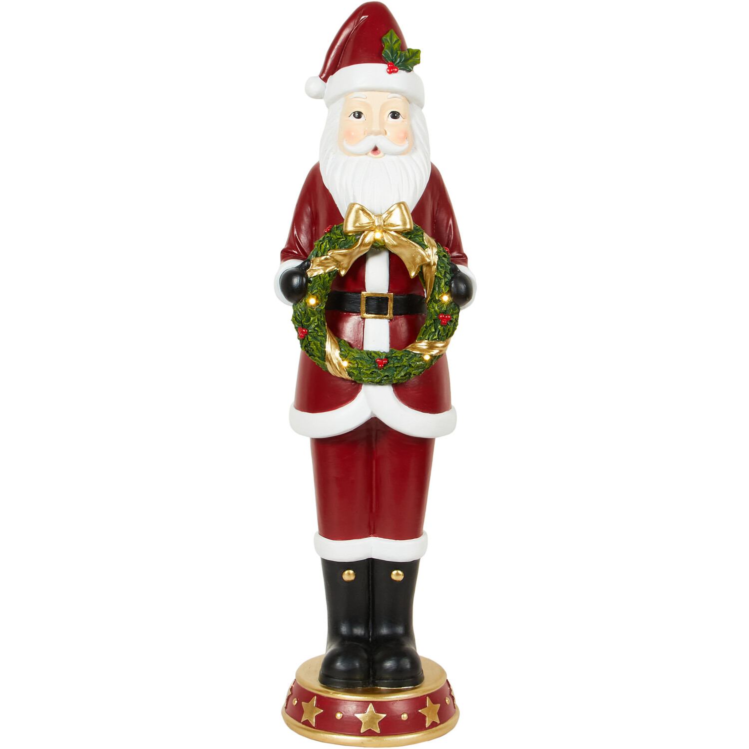 LED Santa Ornament Image 3