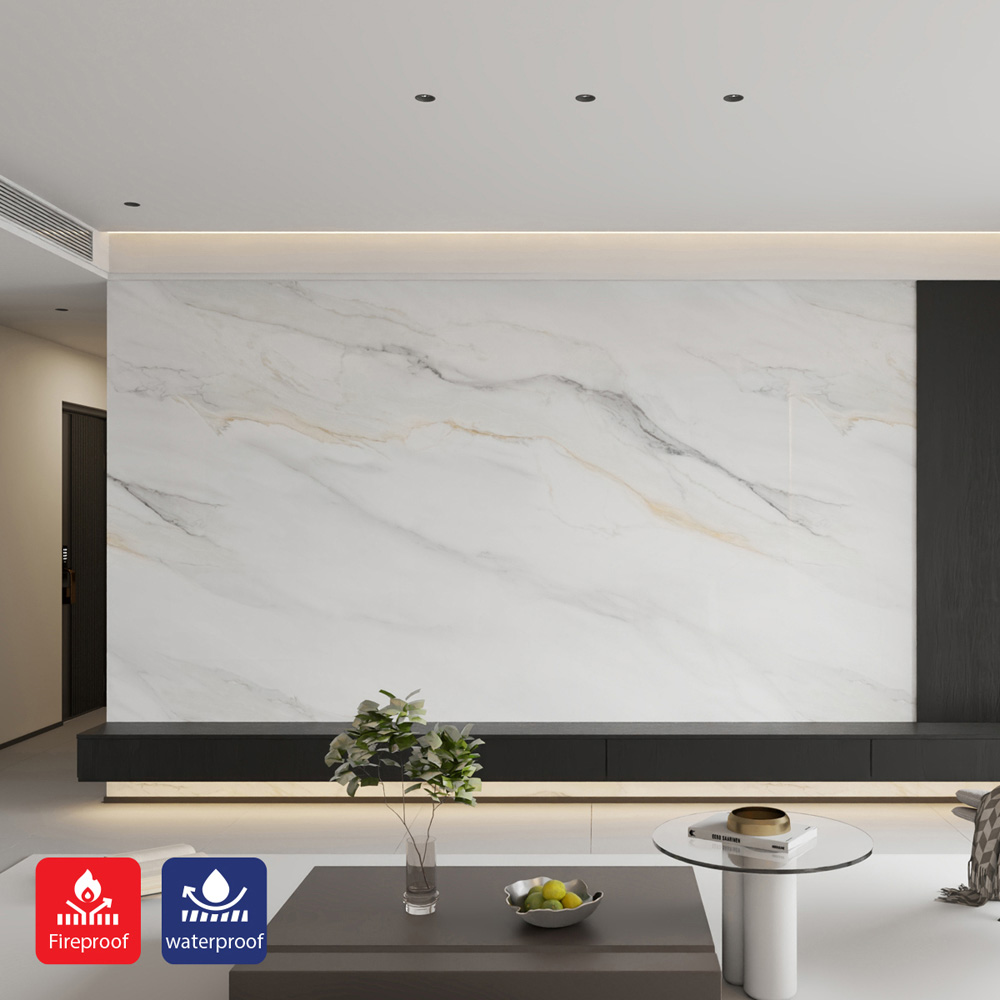 Britwall Off White Marble SPC Wall Panel 1220 x 2440 x 4mm Image 3