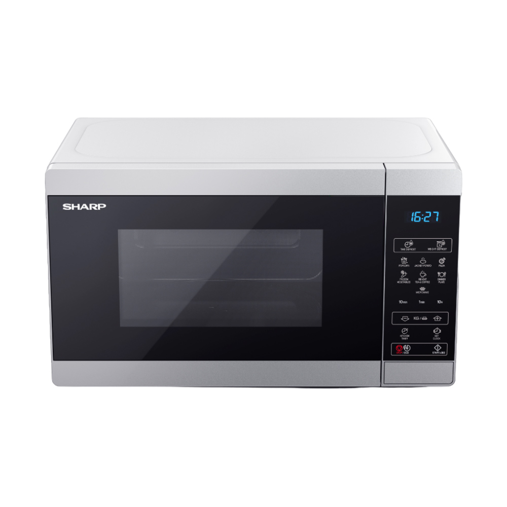 Sharp Silver 20L Solo Electronic Control Microwave 800W Image 2