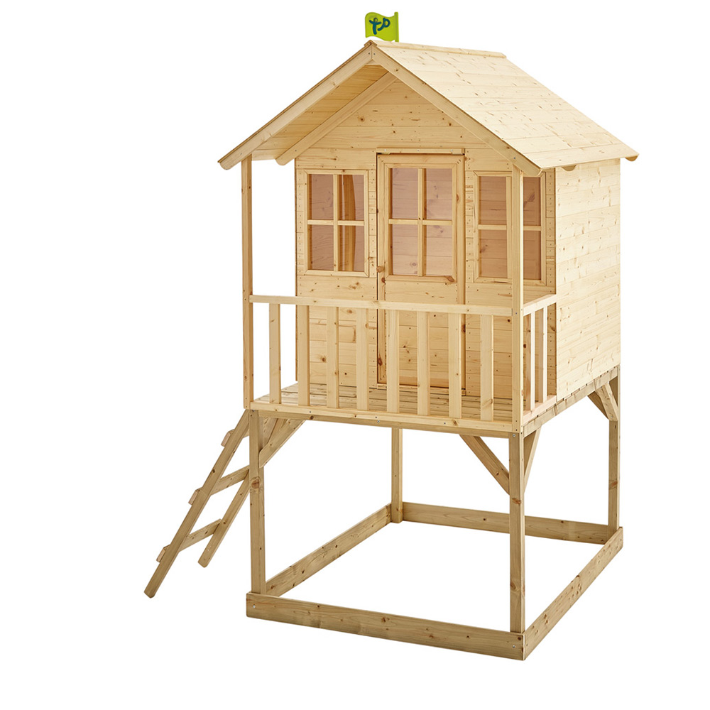TP Hilltop Wooden Tower Playhouse Image 2