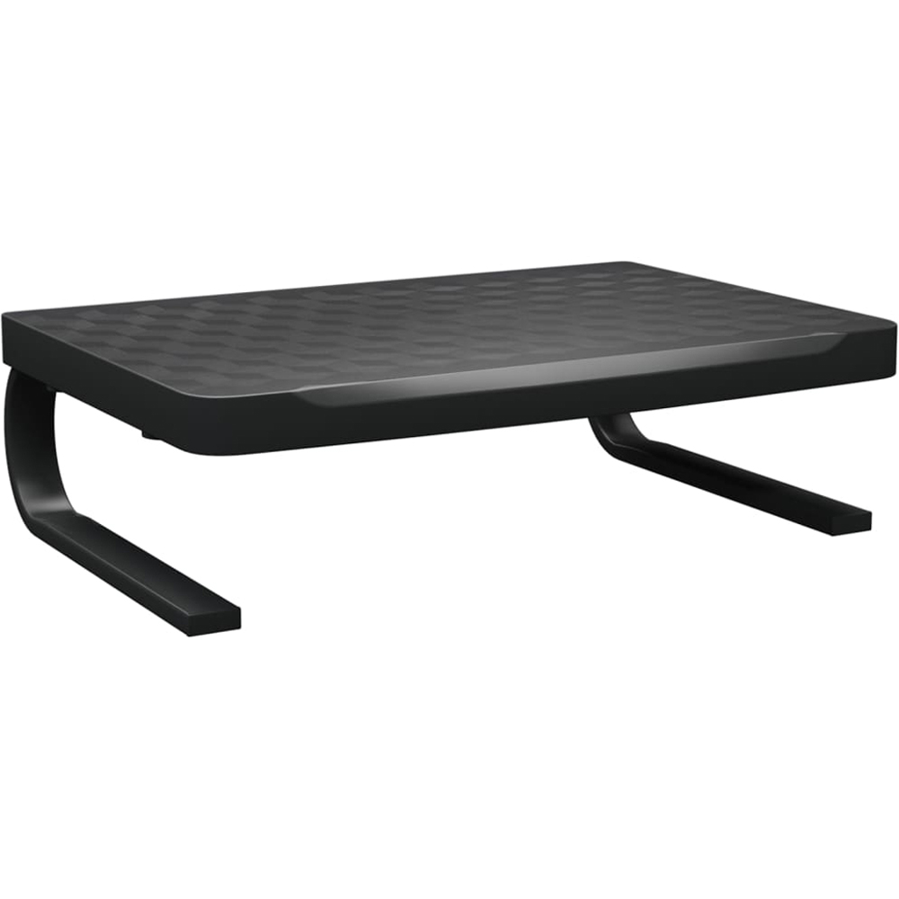 vidaXL Black Monitor Stand Image 1