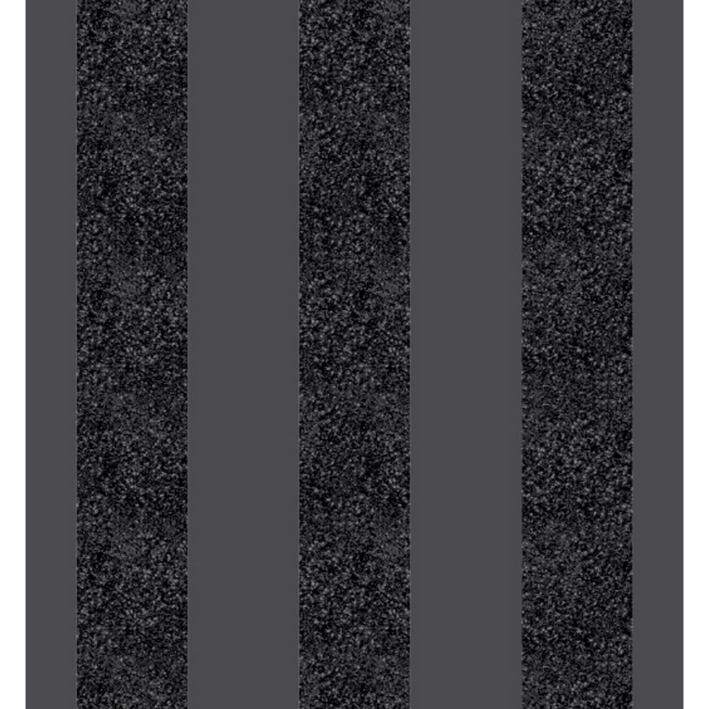 Arthouse Glitterati Stripe Black Wallpaper Image 1