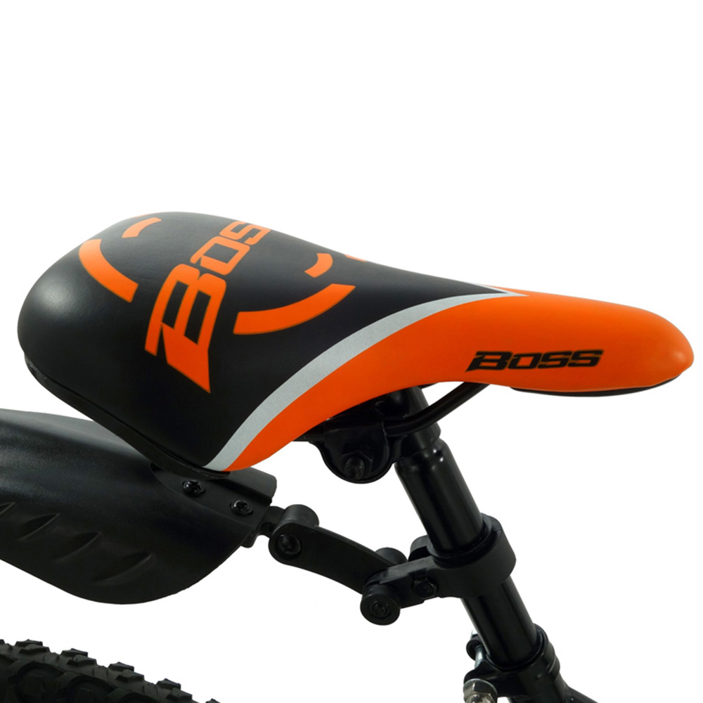 Boss Black Ice 26 inch Black and Orange Mountain Bike Image 7