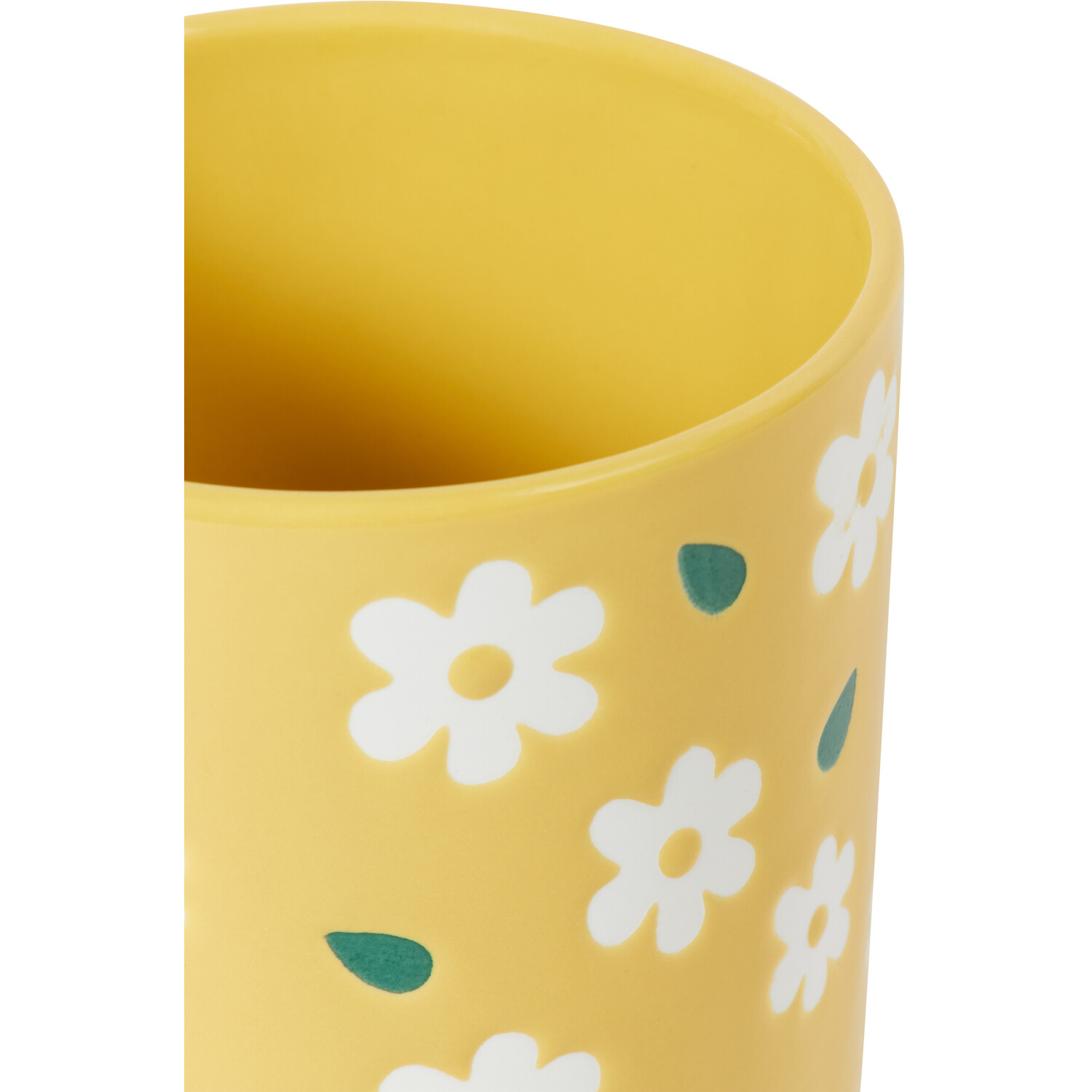 Flower Mug - Yellow Image 4