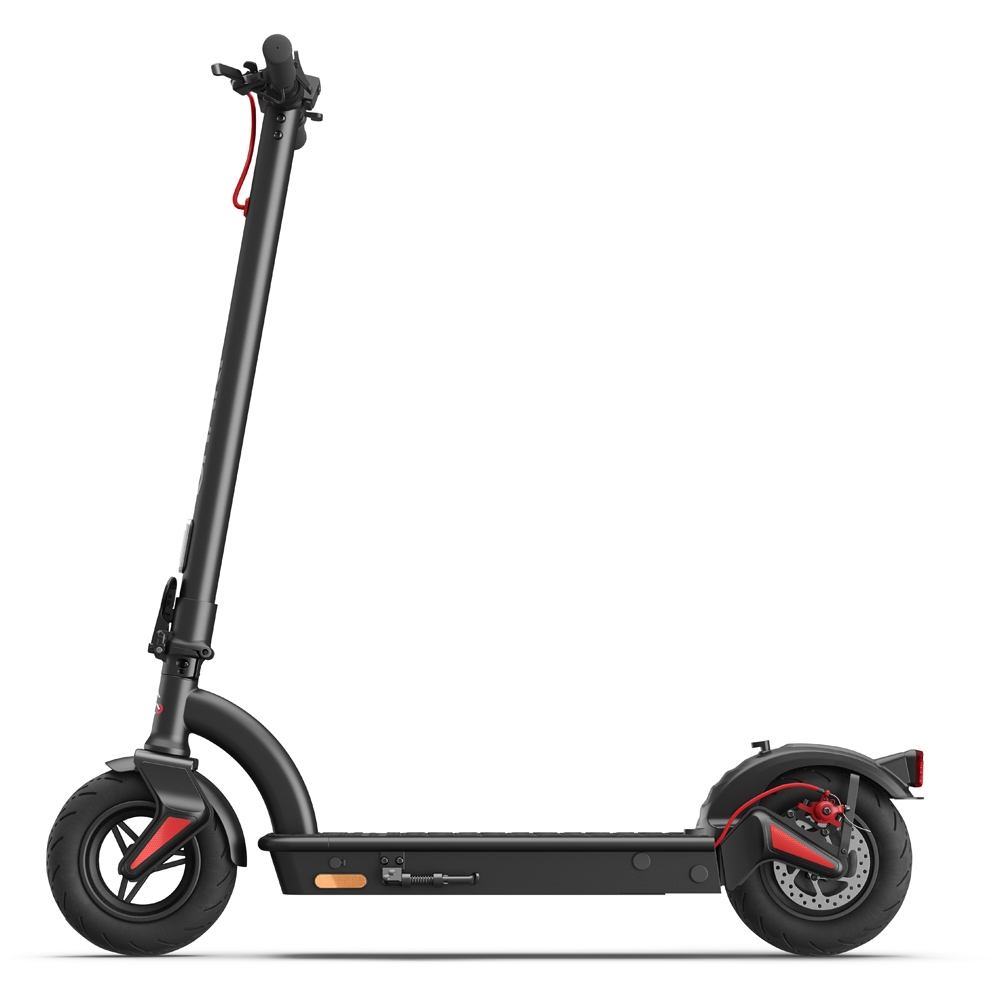 Sharp Black Kick Scooter with Rear Suspension Image 3