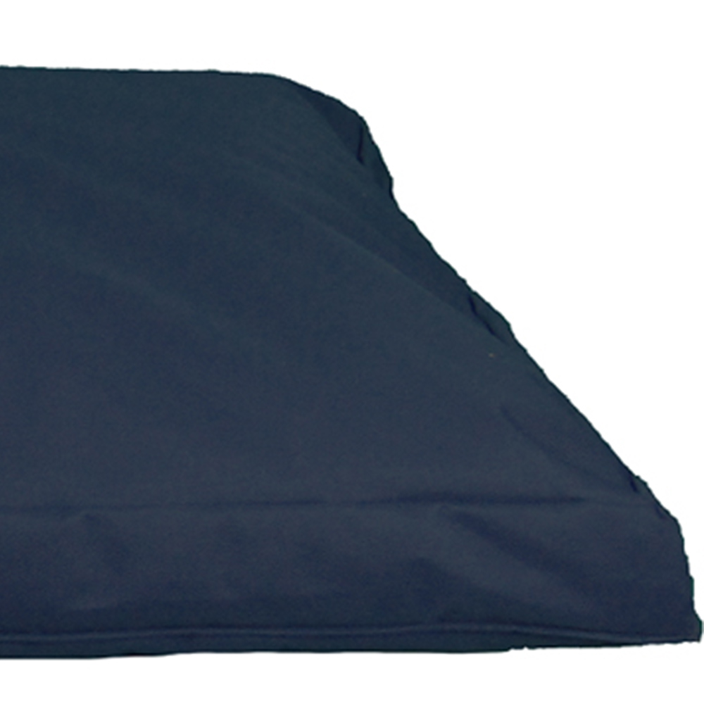 Snug & Cosy Pescara Medium Rectangle Navy Dog Lounger Bed Image 3