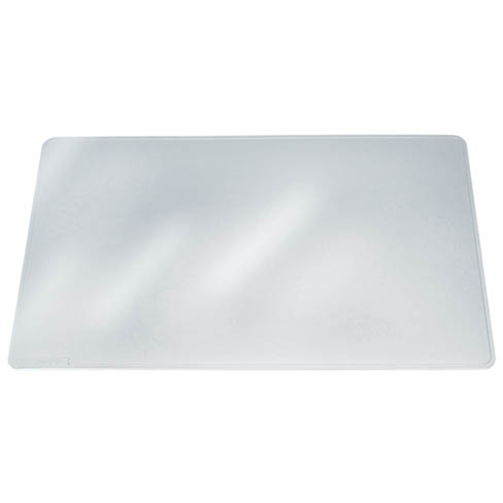Durable Duraglas Clear Waterproof Non-Slip Desk Mat 65 x 50cm Image 1