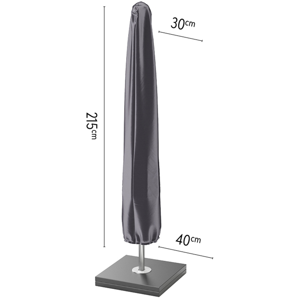 Platinum AeroCover Waterproof Centre Pole Parasol Cover 215 x 40 x 40cm Image 4