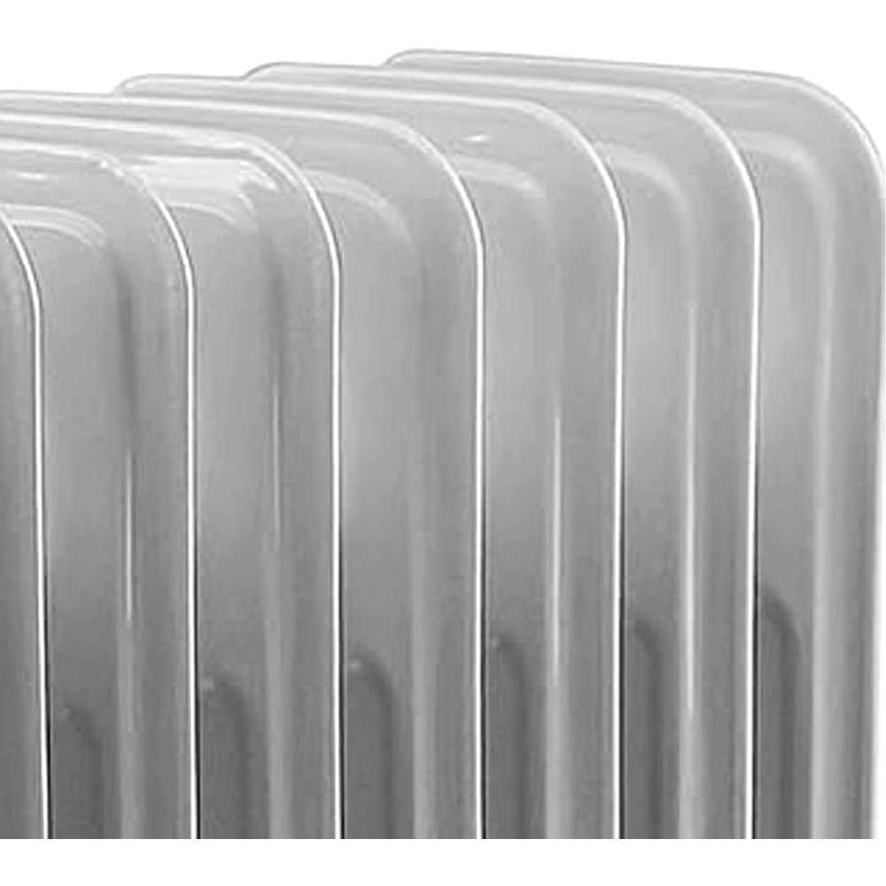 AMOS 9 Fin Grey Oil Filled Radiator 2000W Image 3