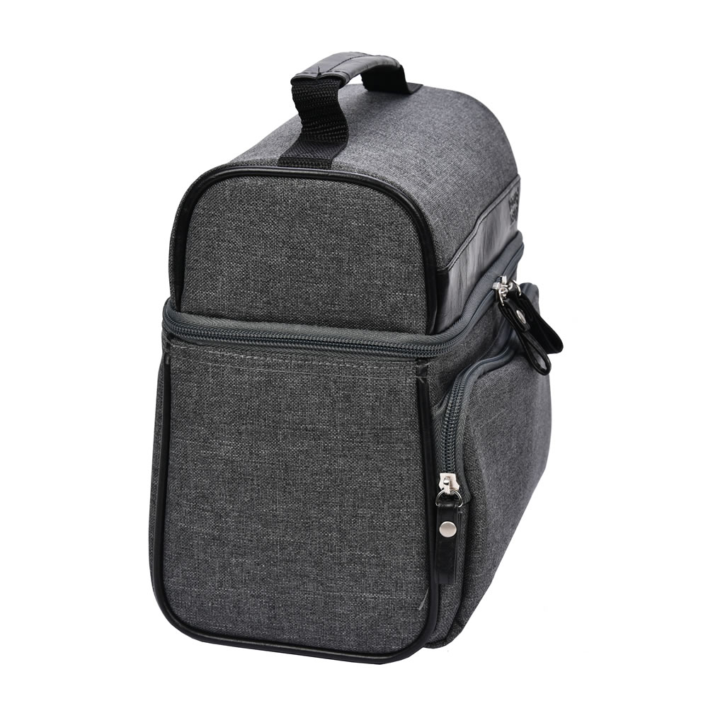 Polar Gear Charcoal Chest Style Lunch Cooler Bag Image 3