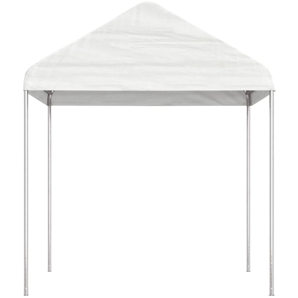 vidaXL 6.69 x 2.28m White Gazebo with Roof Image 3
