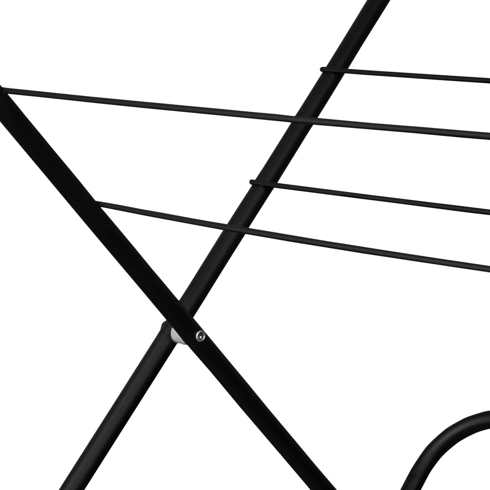 Addis 3 Tier Airer - Black and Grey Image 2