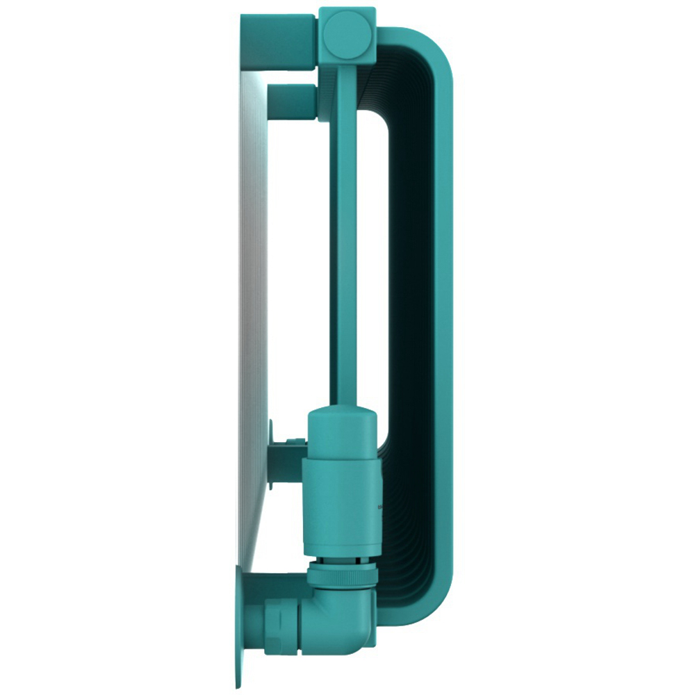 Terma Warp Room 3317 BTU Matt Teal Radiator 330 x 1565mm Image 4