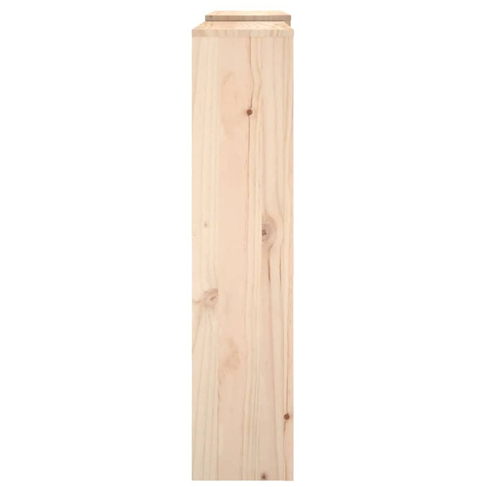 vidaXL Natural Pine Wood Radiator Cover 850 x 2100mm Image 5