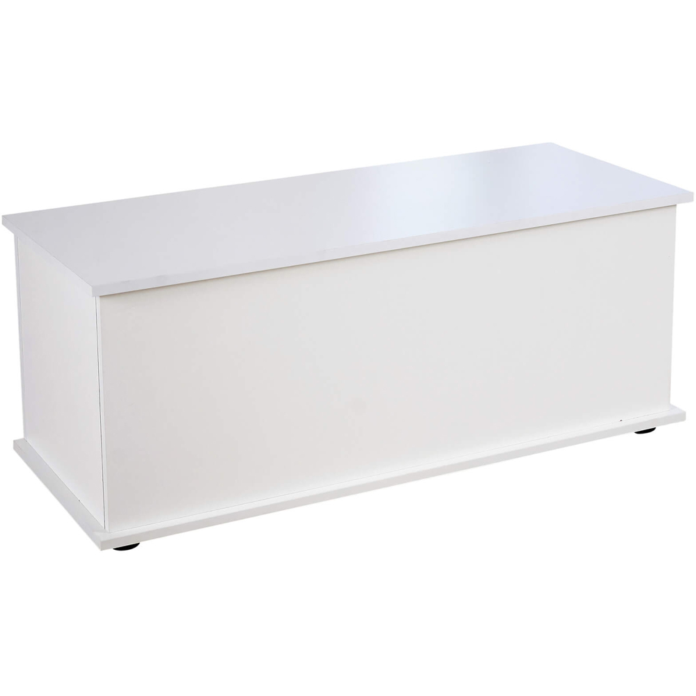 Home Source Malmo White Ottoman Chest Image 2