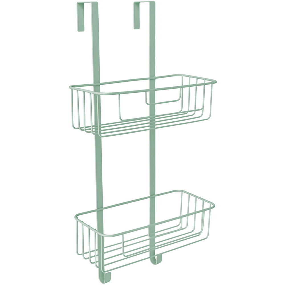 2 Tier Over the Door Caddy Sage Green Image 1
