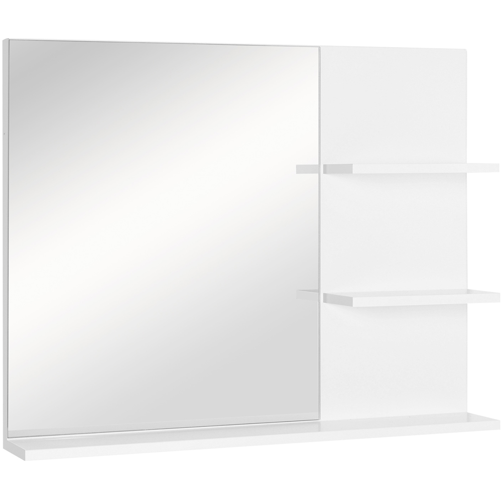 Portland Kleankin 3 Tiers White Modern Bathroom Mirror Image 1