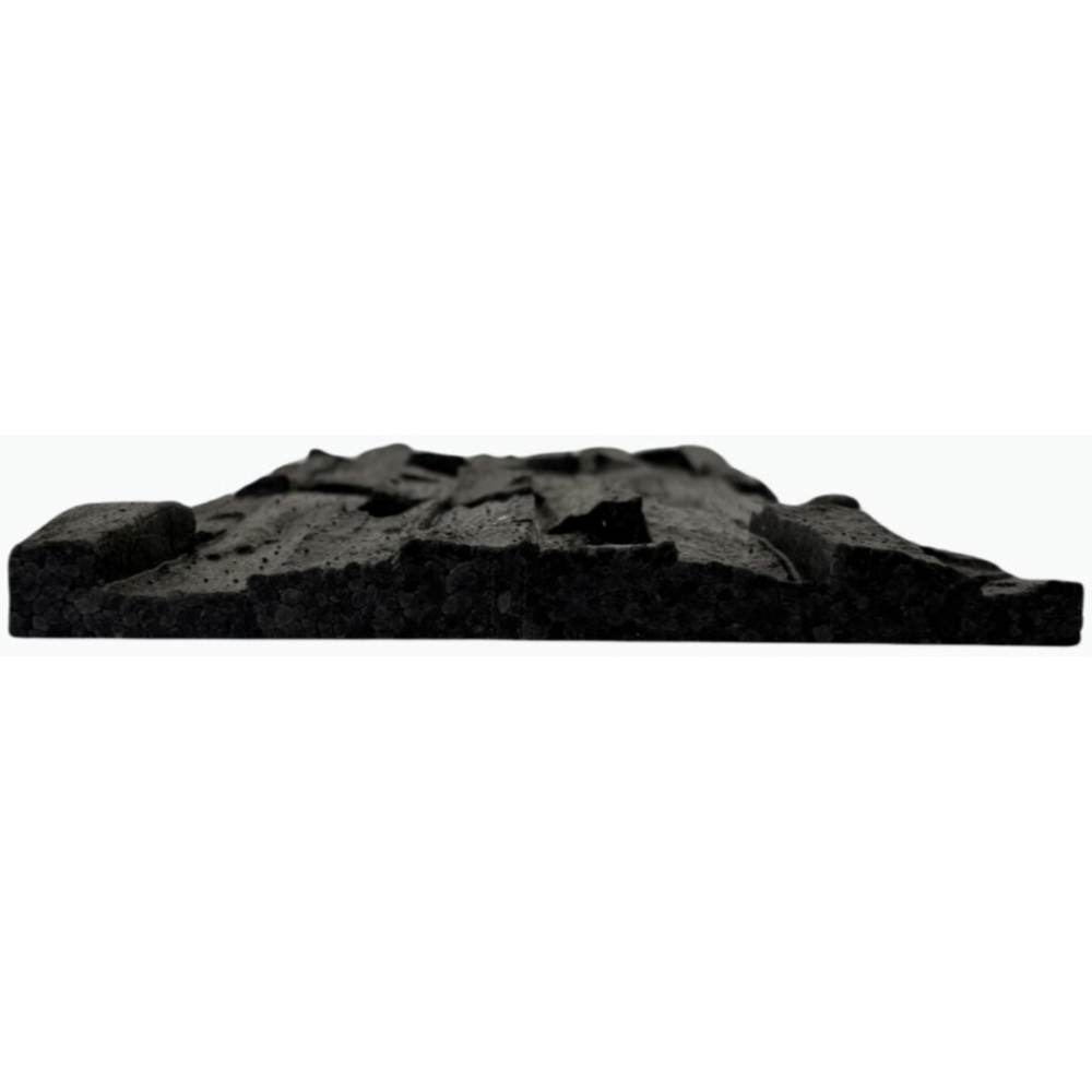 Wallsupply UltraLight Benevento Black Wall Panel 57 x 19cm 30 Pack Image 2