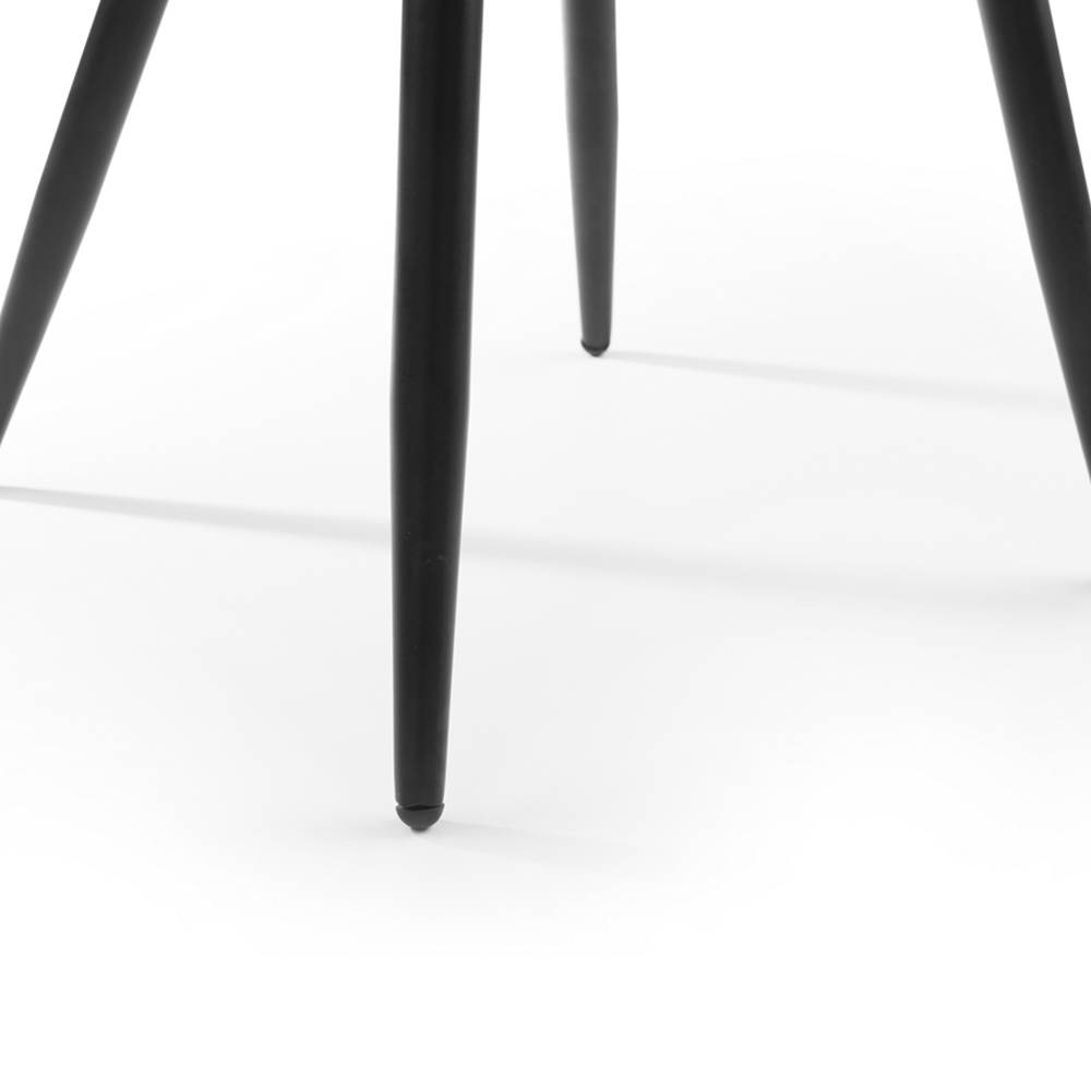 Julian Bowen Burgess Set of 2 Blue Dining Chair Image 6