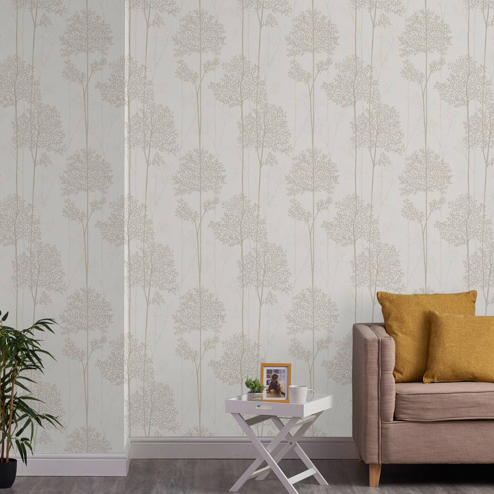 Superfresco Easy Wallpaper Eternal Cream and Gold Wilko