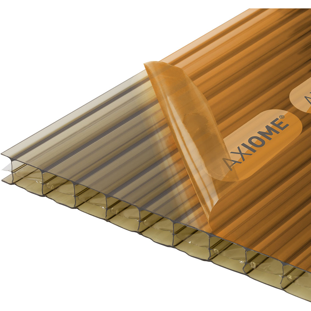 Axiome 16mm Bronze Polycarbonate Sheet 690 x 2000mm Image 1