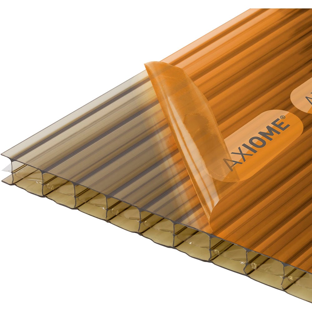 Axiome 16mm Bronze Polycarbonate Sheet 690 x 3000mm Image 1