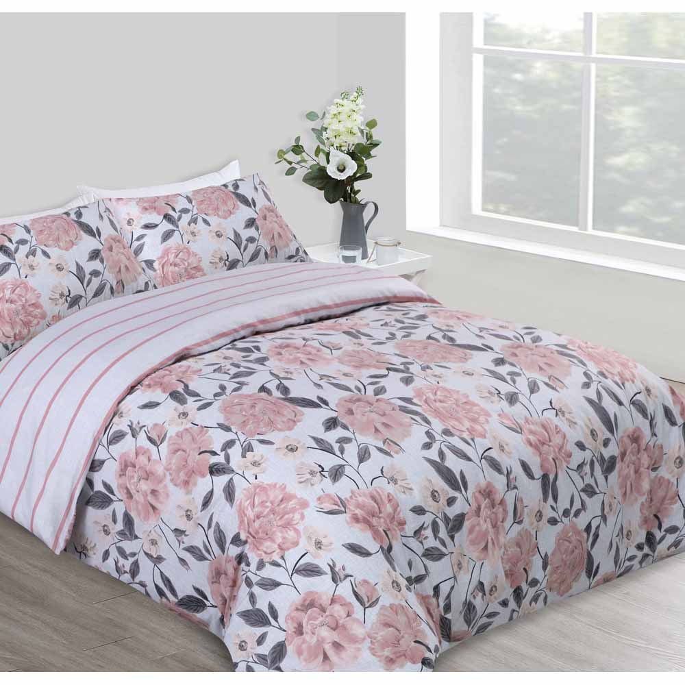 Wilko British Floral Single Duvet Set King Size Wilko