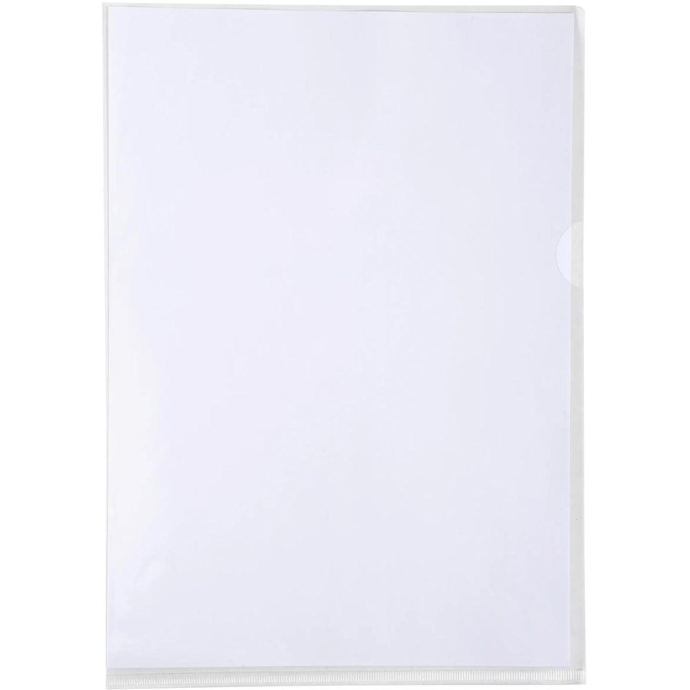 Exacompta Crystal A4 Cut Flush Folder 100 Pack Image 2