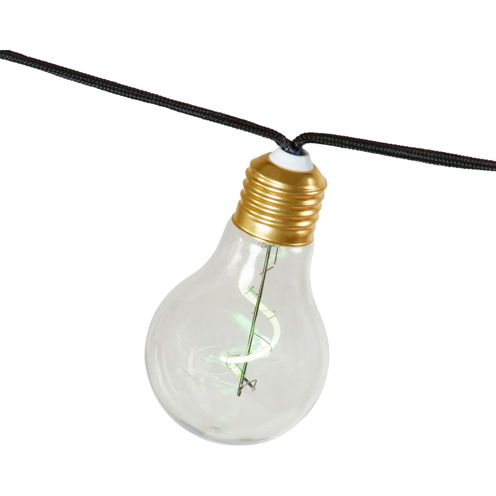 10 LED Neon Bulb String Light Image 5