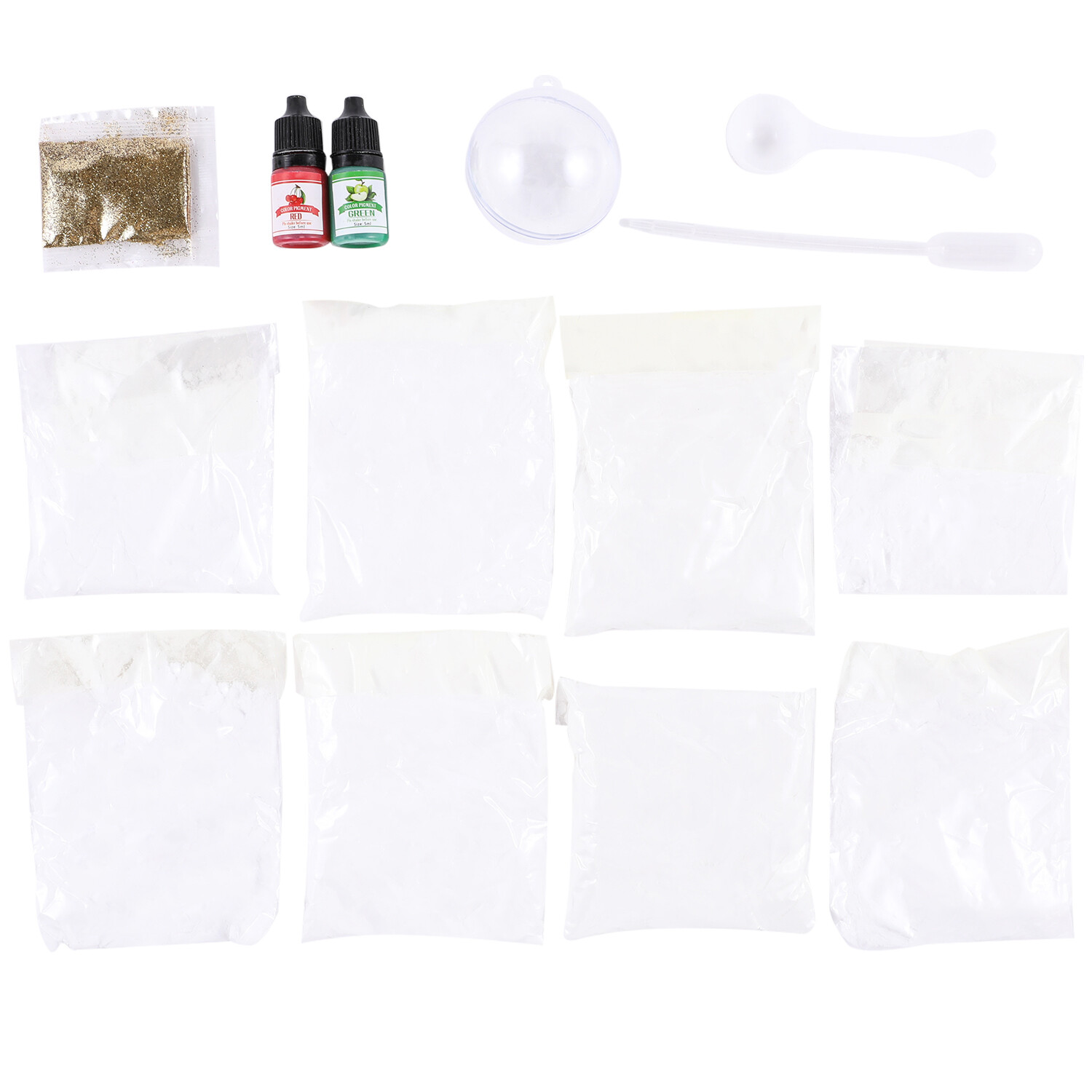 Make Your Own Christmas Bath Bomb Kit - Multicolour Image 3