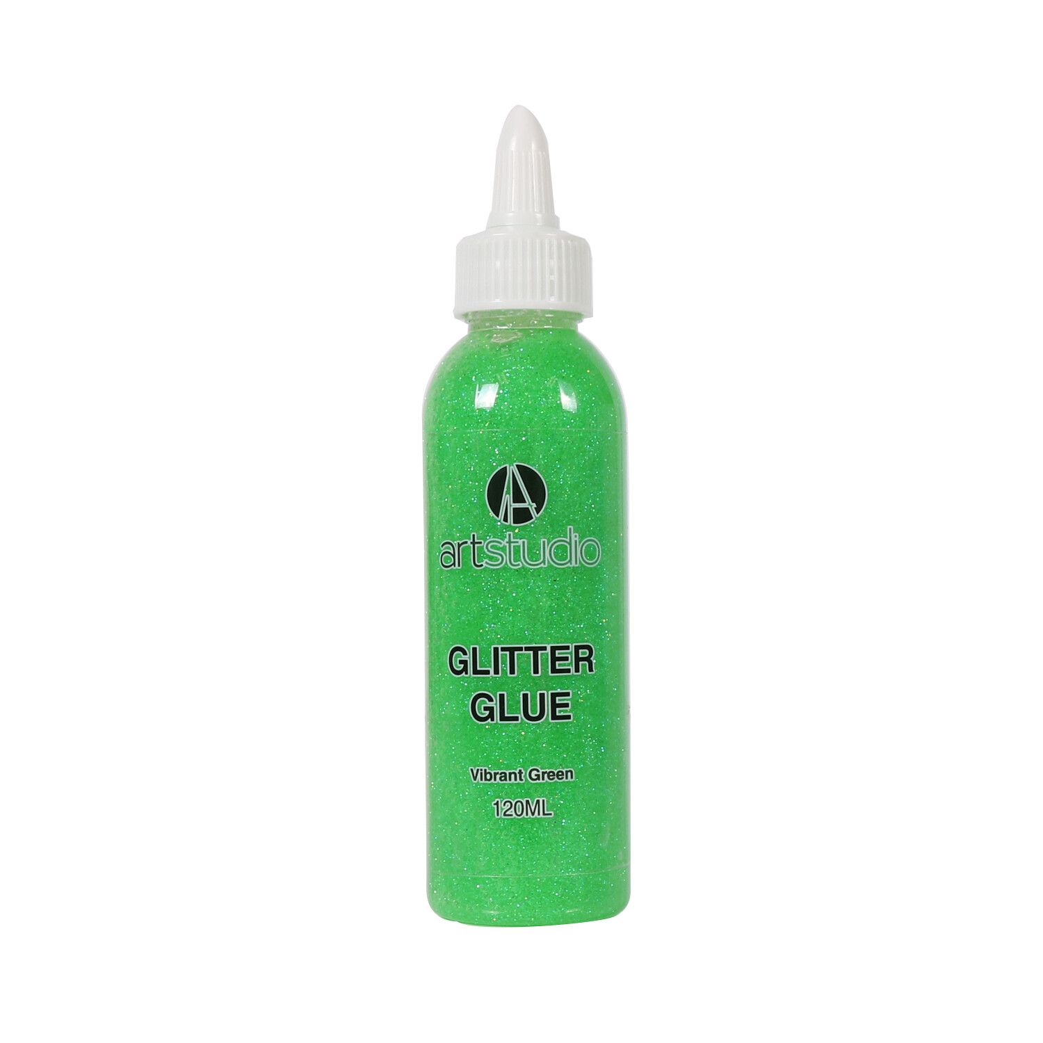 Art Studio Glitter Glue - Vibrant Green Image