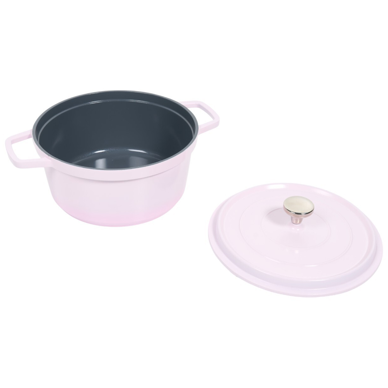 Ombre Casserole with Lid Pink Image 3