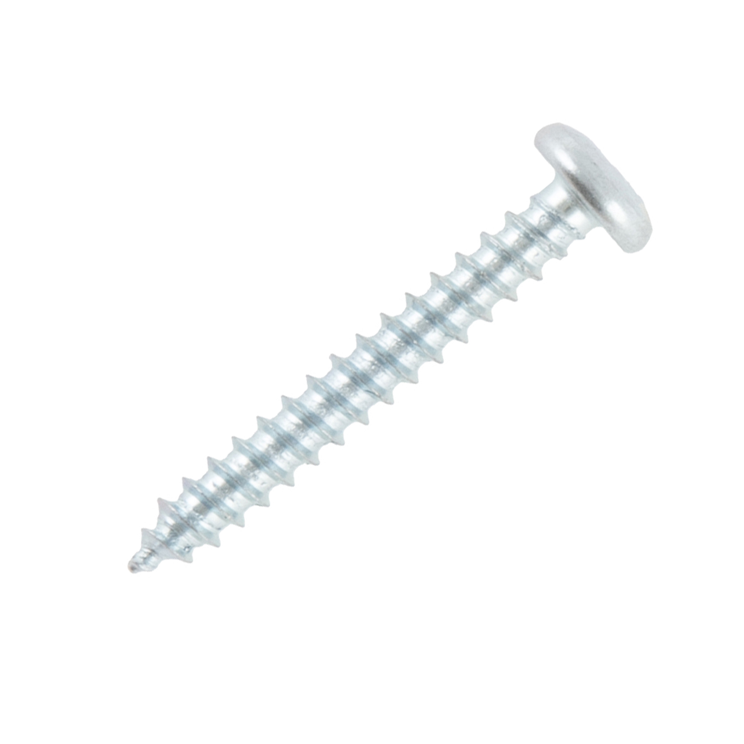 Hiatt Zinc Plated Pan Head Self Tapping Screws 35 Pack Image 2