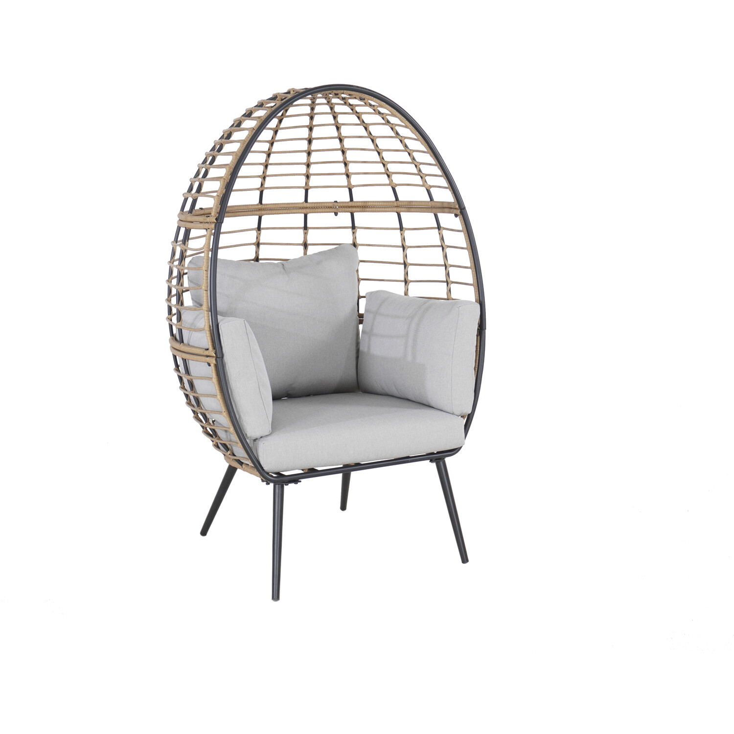 Odette Grey Egg Chair Image 4