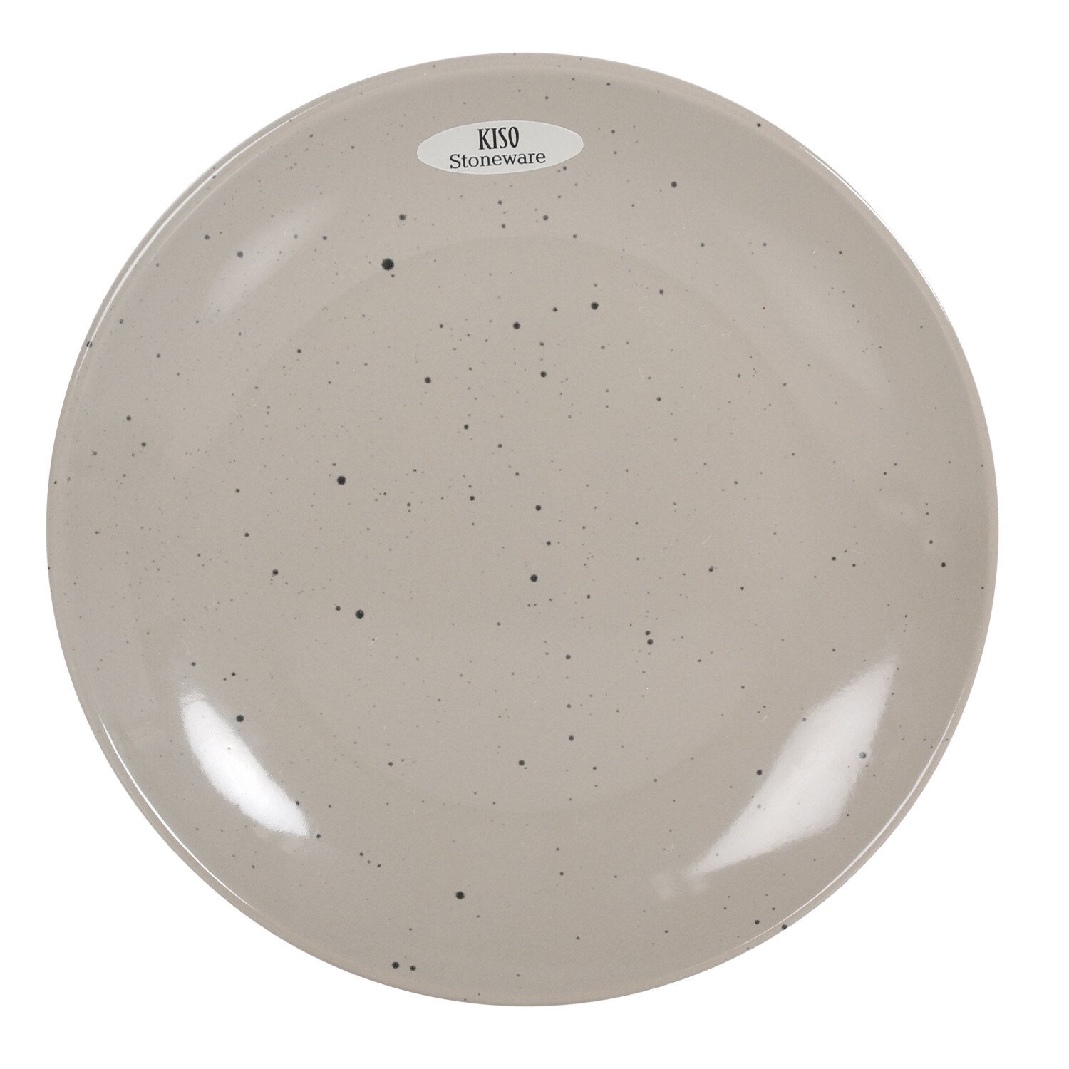 Kiso Warm Grey Speckle 12 Piece Dinner Set Image 2