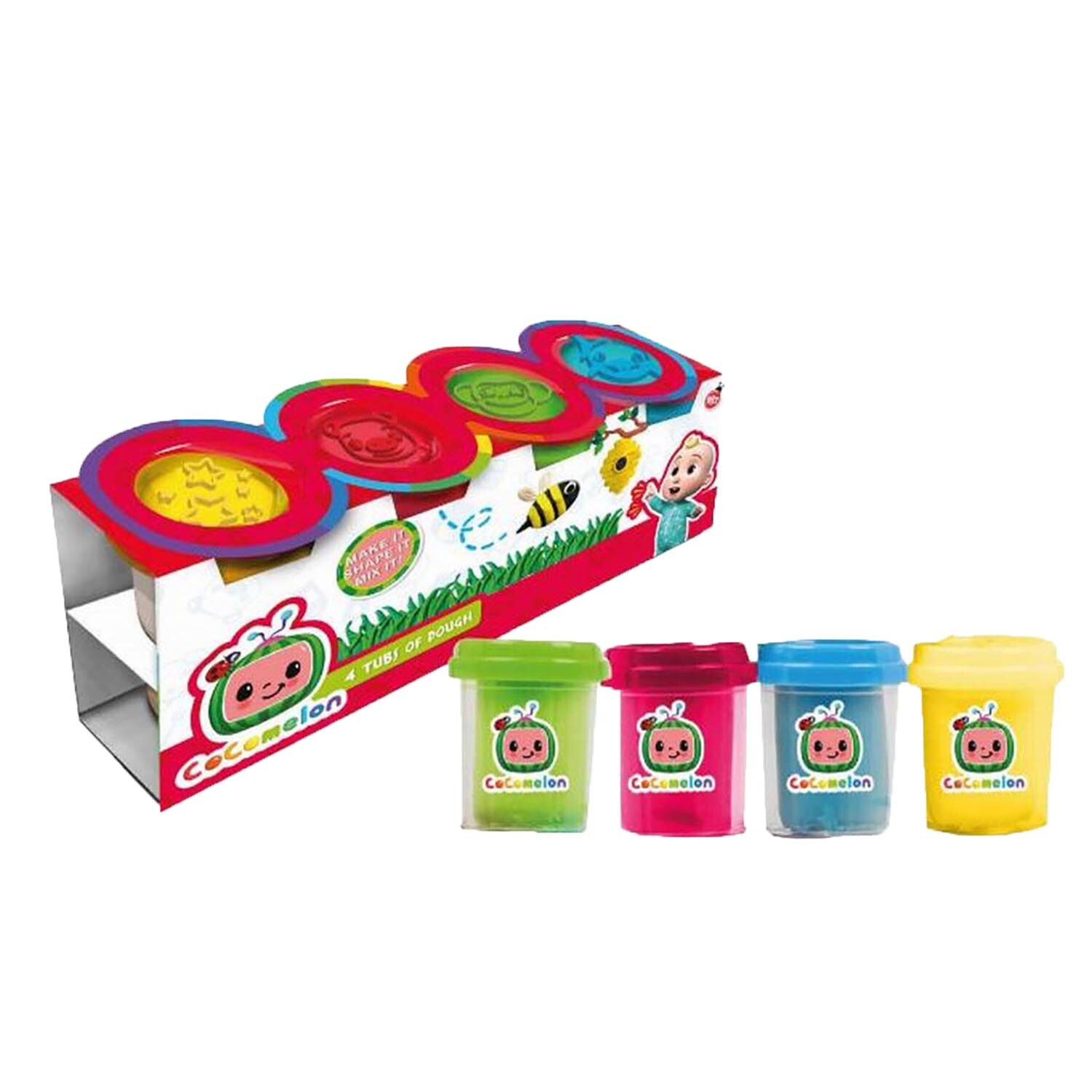 Cocomelon Dough Tubs 4 Pack Image