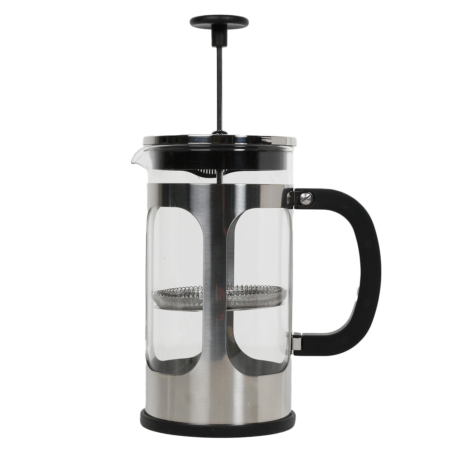 Stainless steel and Glass Cafetiere Image