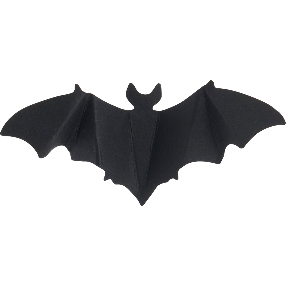 Wilko Halloween Paper Bat Decorations 12 Pack Wilko