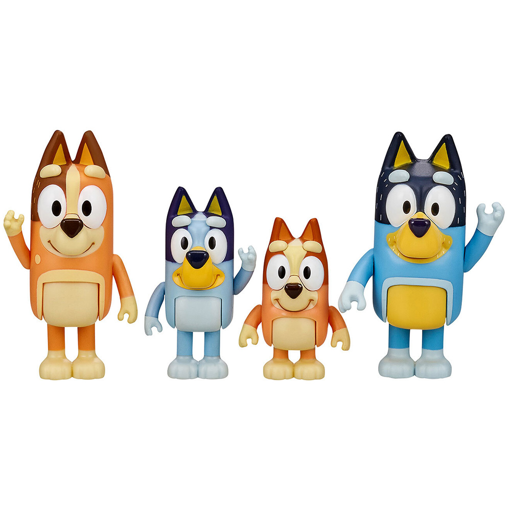 Single Bluey 4 Figure Playset in Assorted styles Image 6